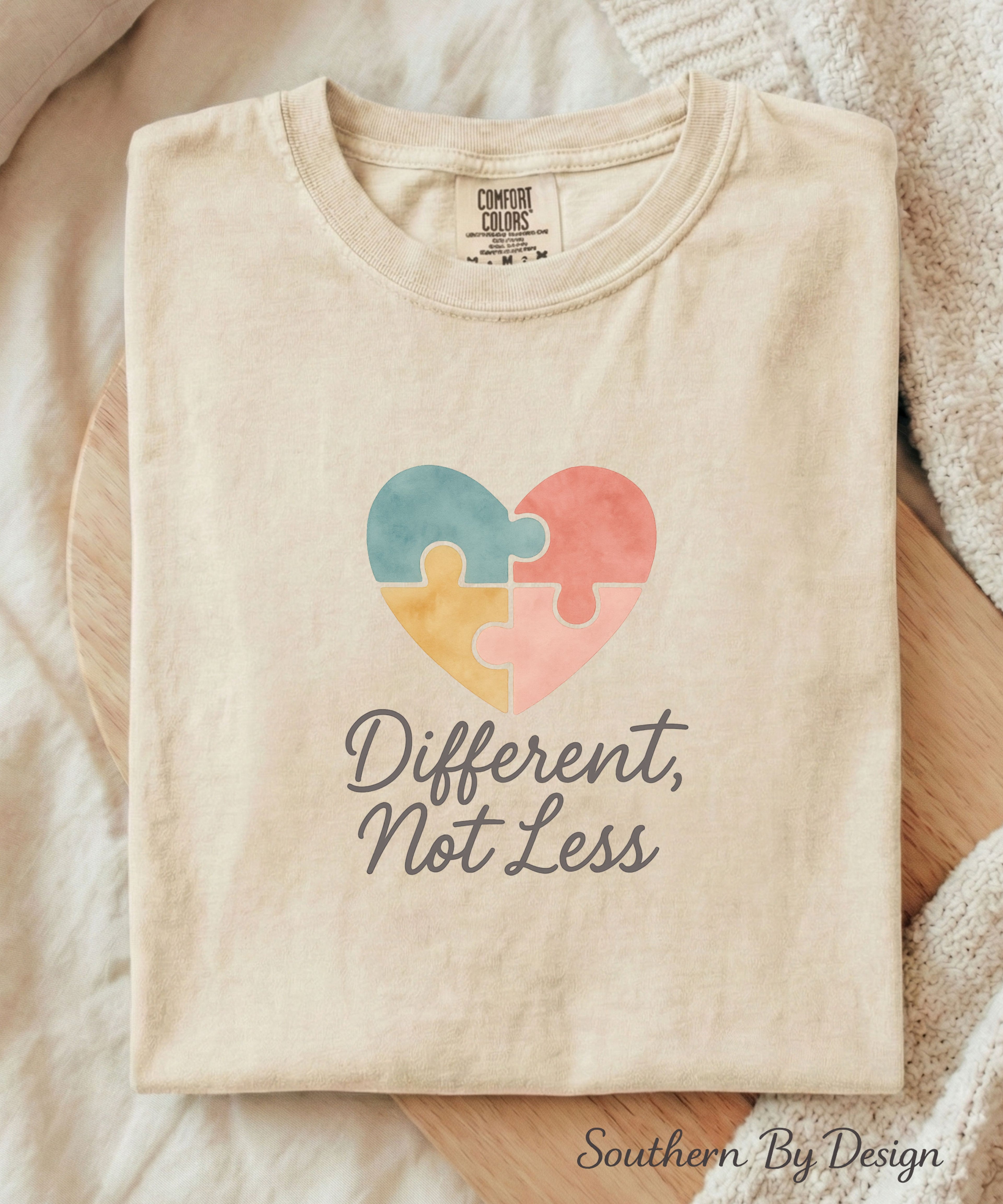 Different Not Less Autism Awareness Shirt