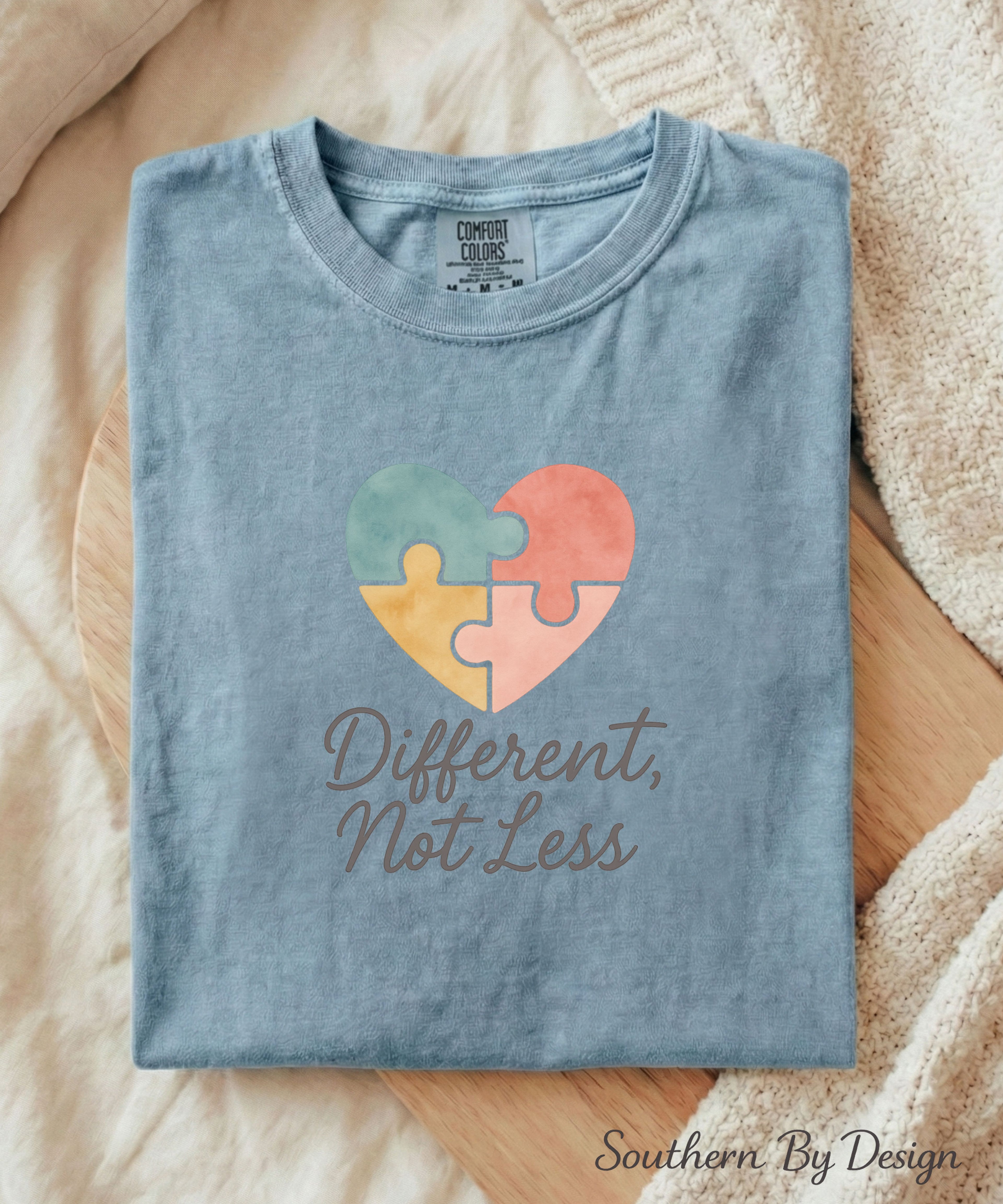 Different Not Less Autism Awareness Shirt