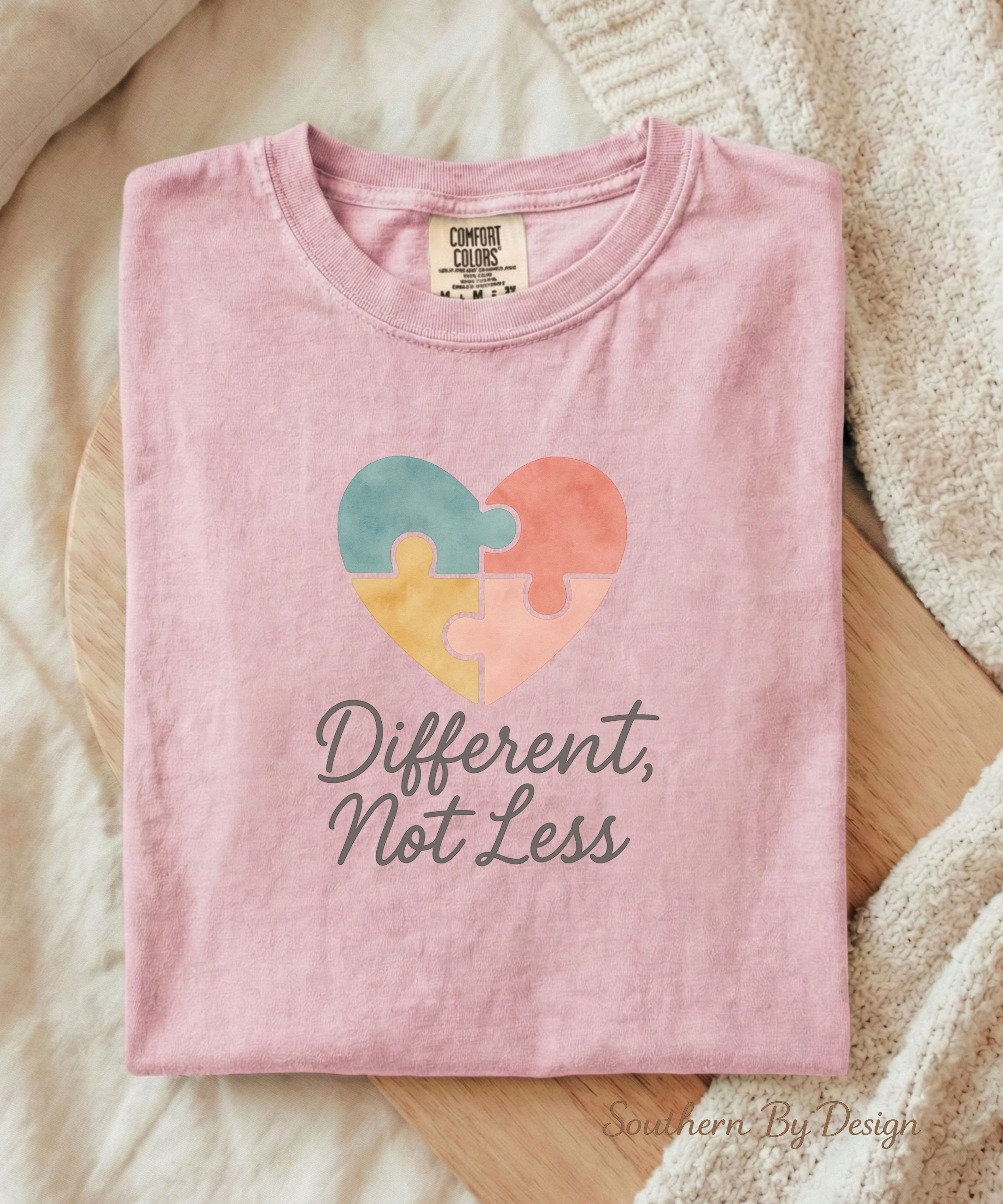 Different Not Less Autism Awareness Shirt