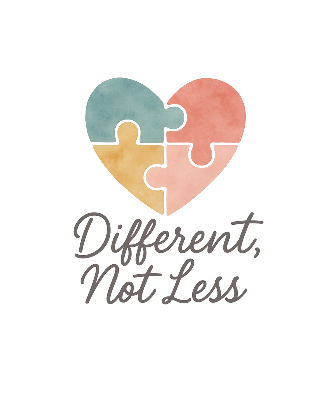 Different Not Less Autism Awareness Shirt