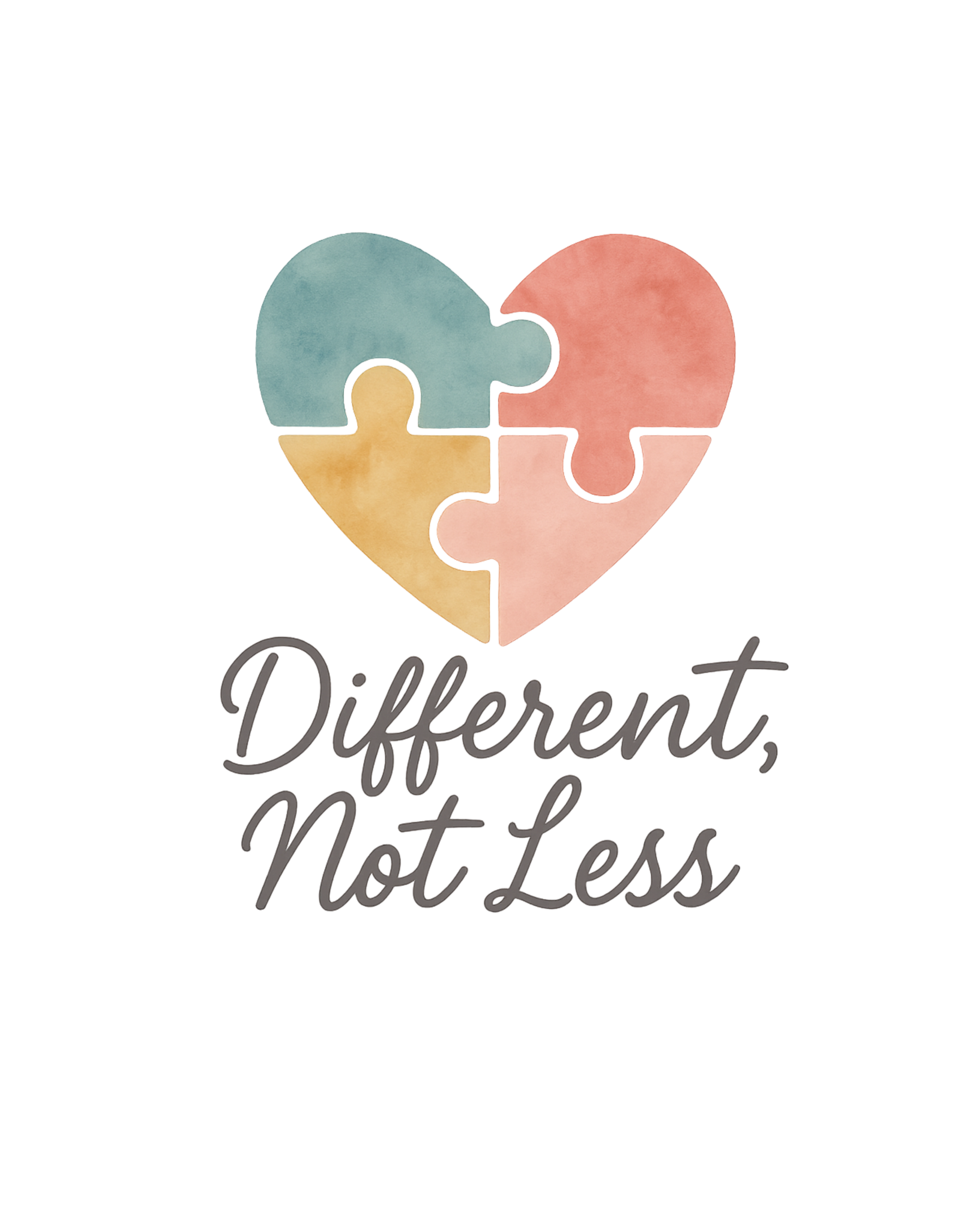 Different Not Less Autism Awareness Shirt