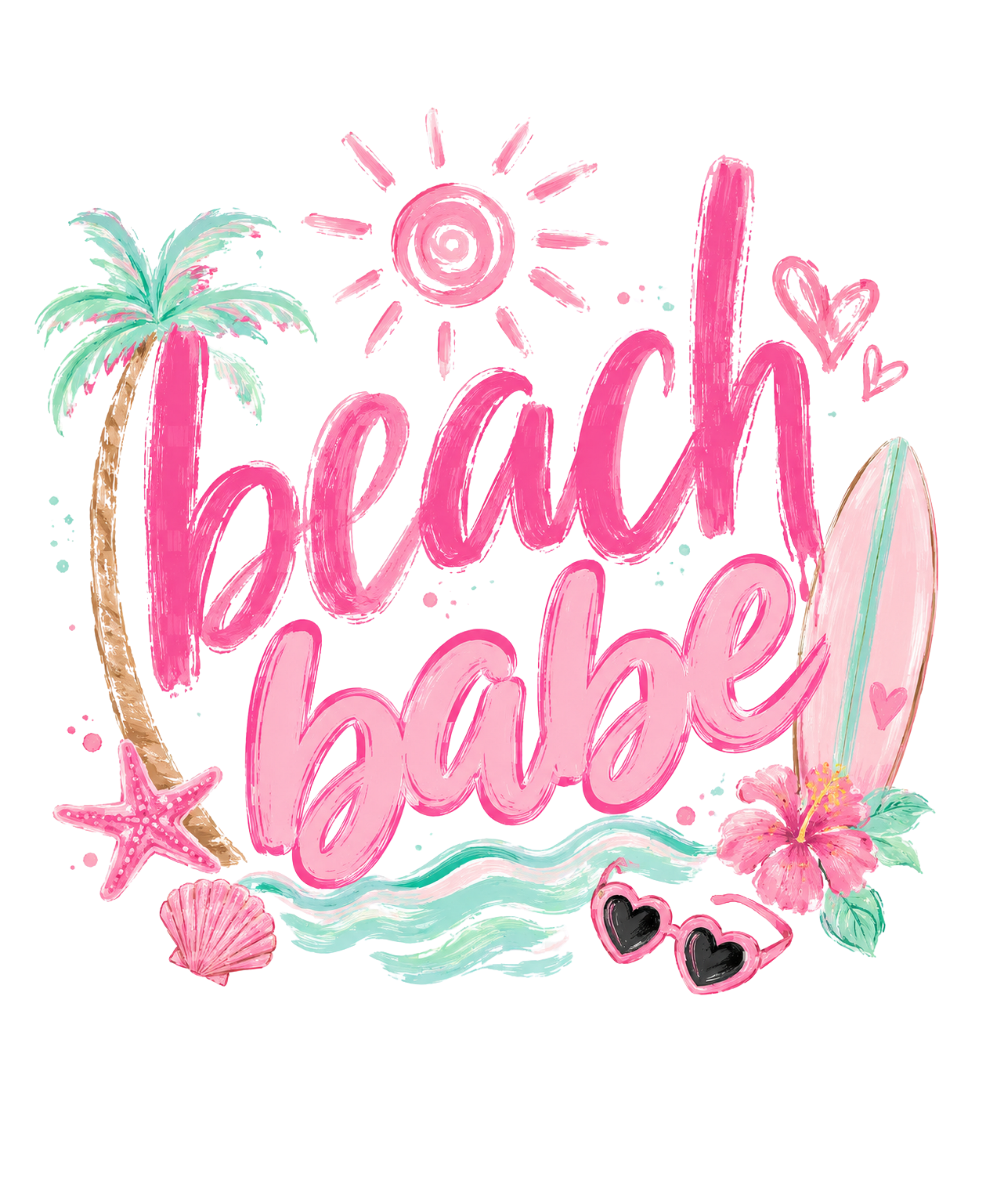 Beach Babe Summer Tee