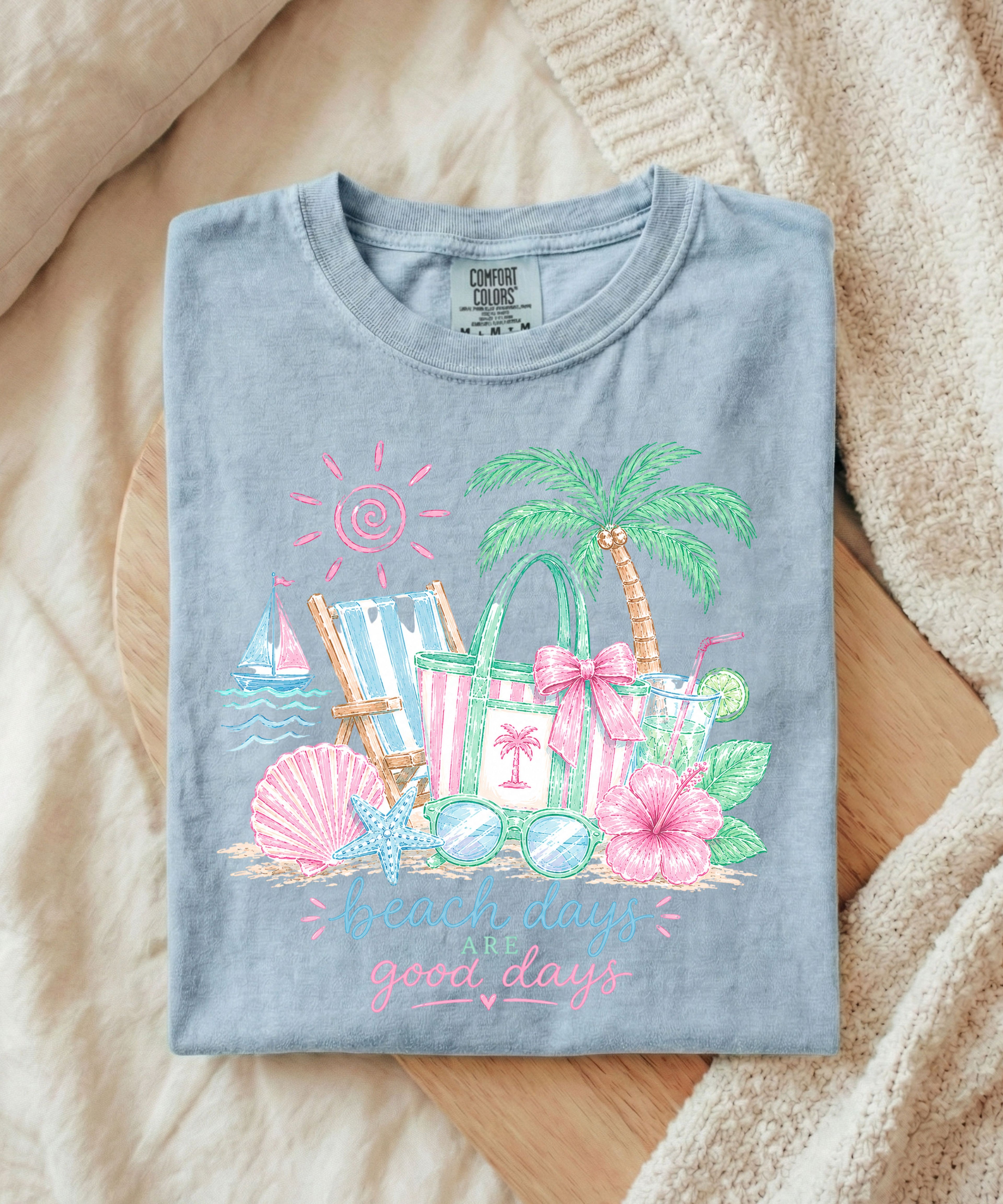 Coastal Beach Summer Shirt