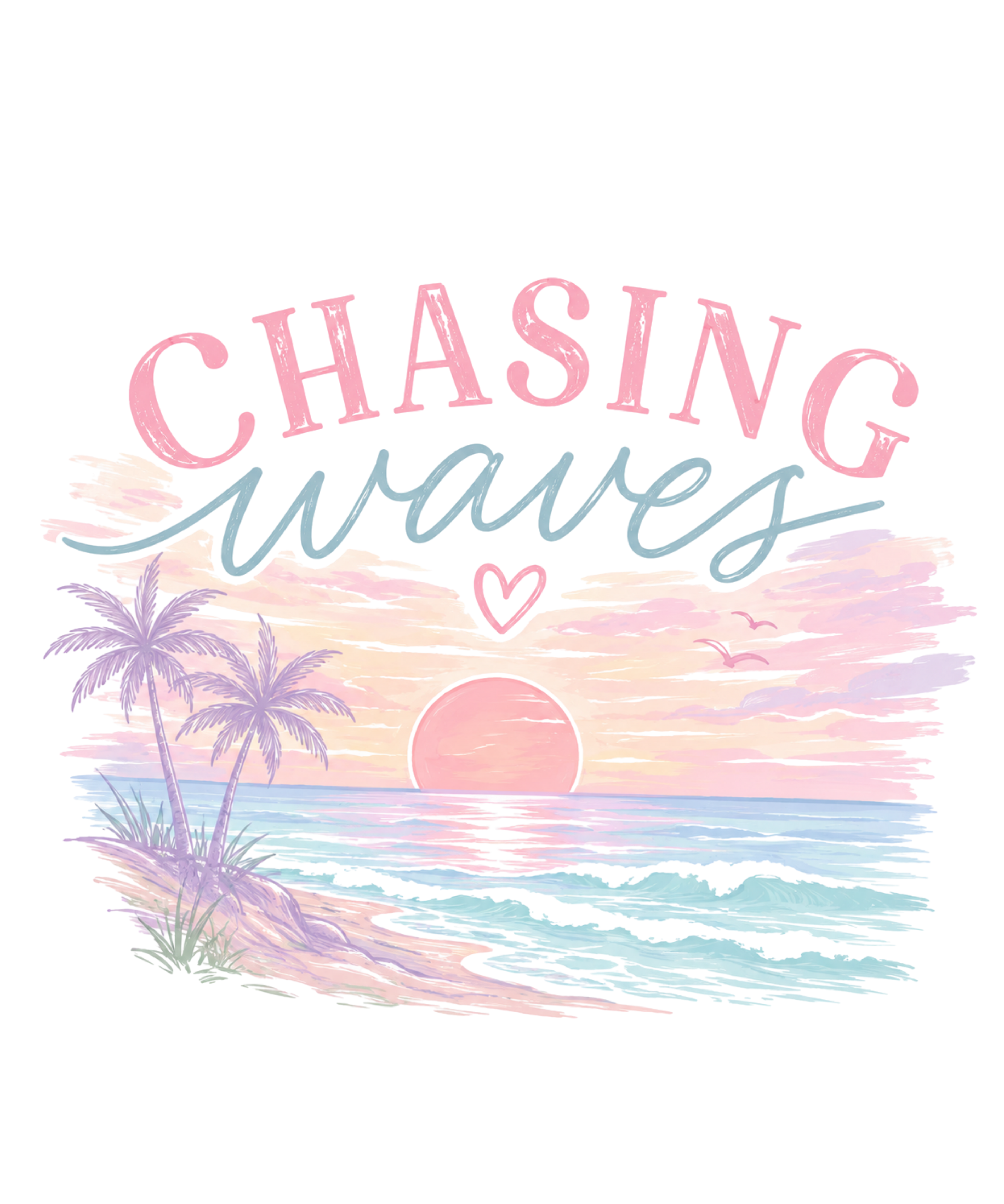 Chasing Waves Summer Tee