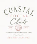 Coastal Club Beach Tee
