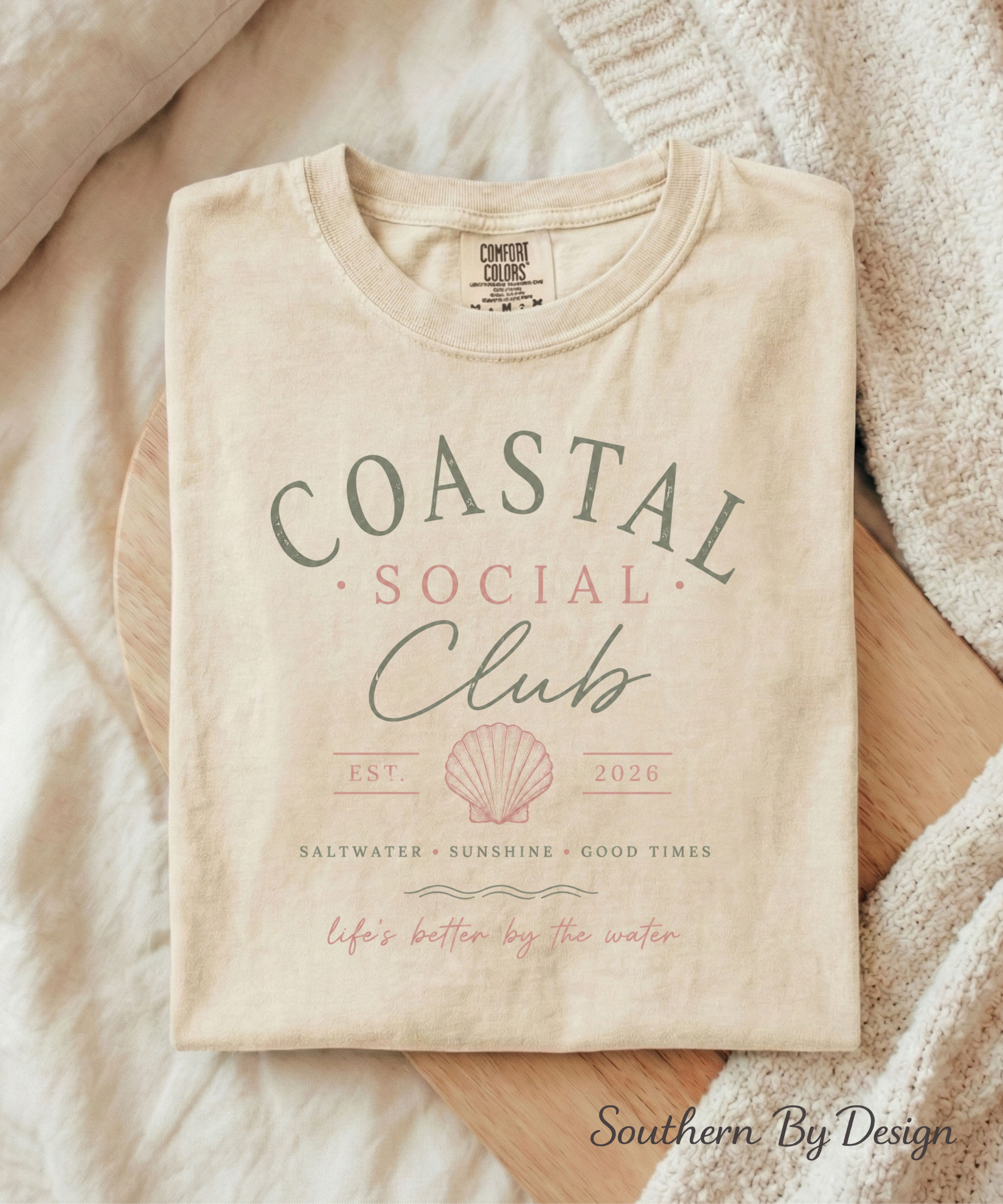 Coastal Club Beach Tee