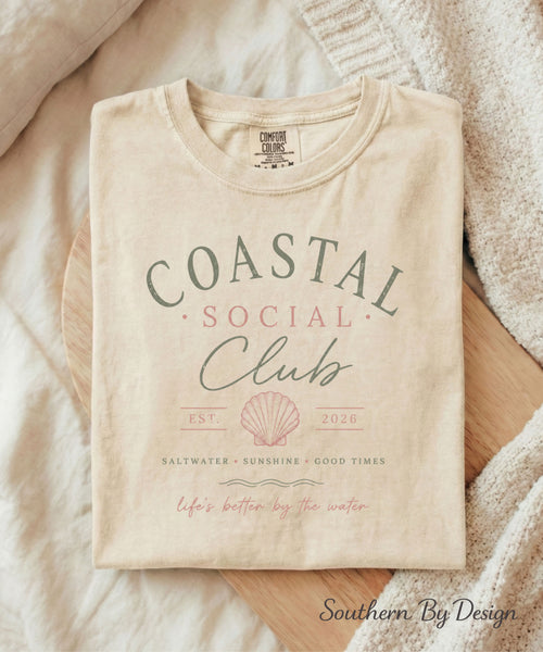 Coastal Club Beach Tee