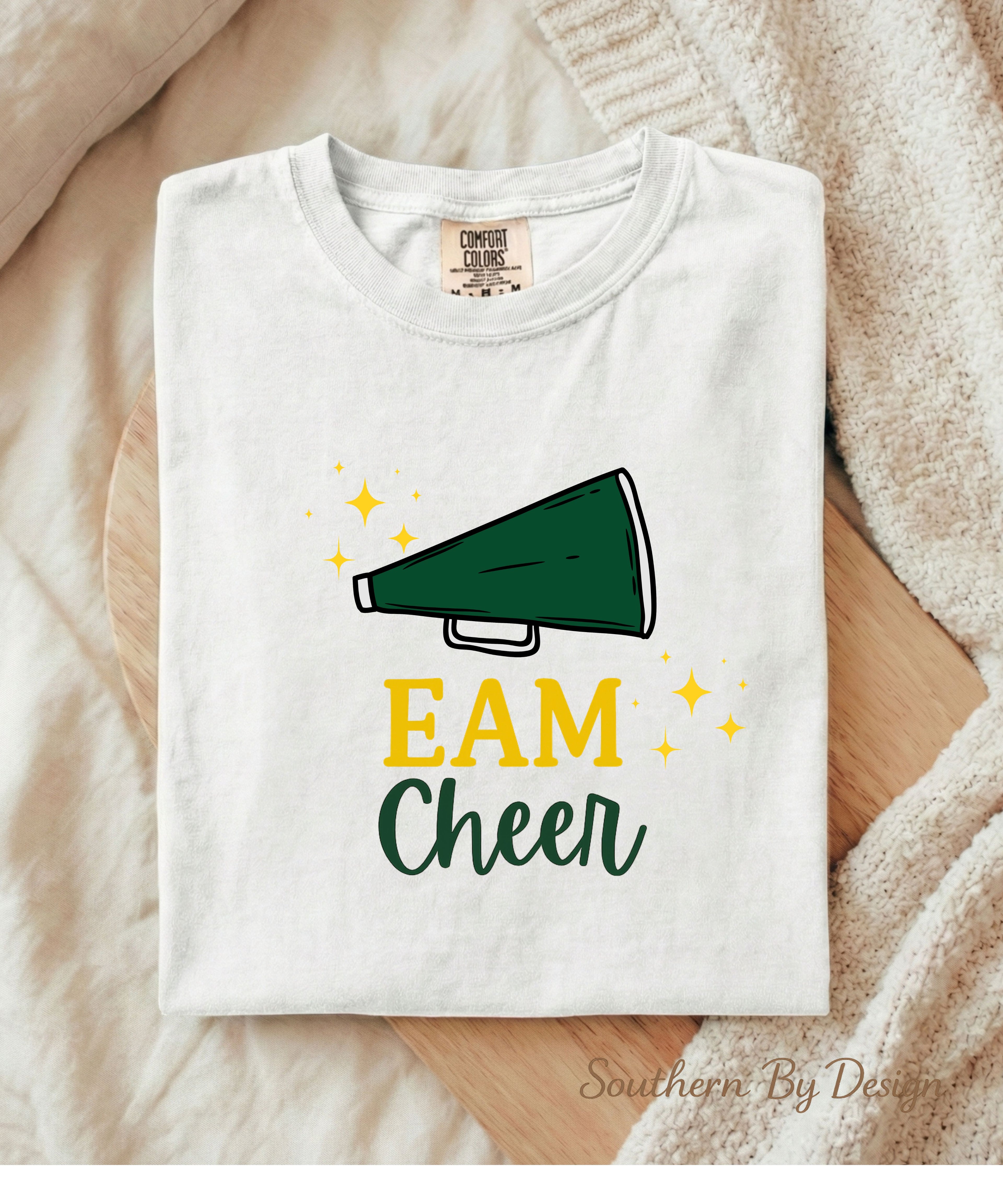EAM Cheer Spirit Tee & PNG Download