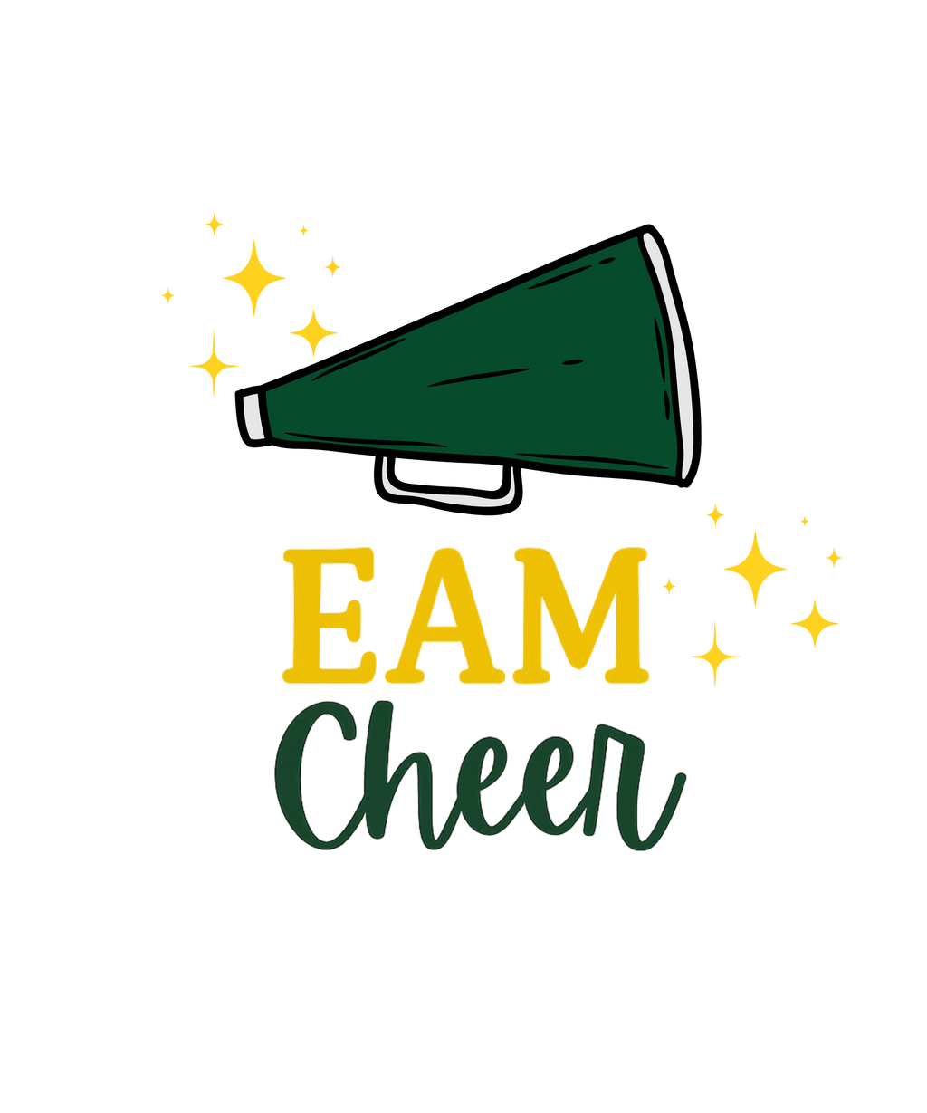 EAM Cheer Spirit Tee & PNG Download