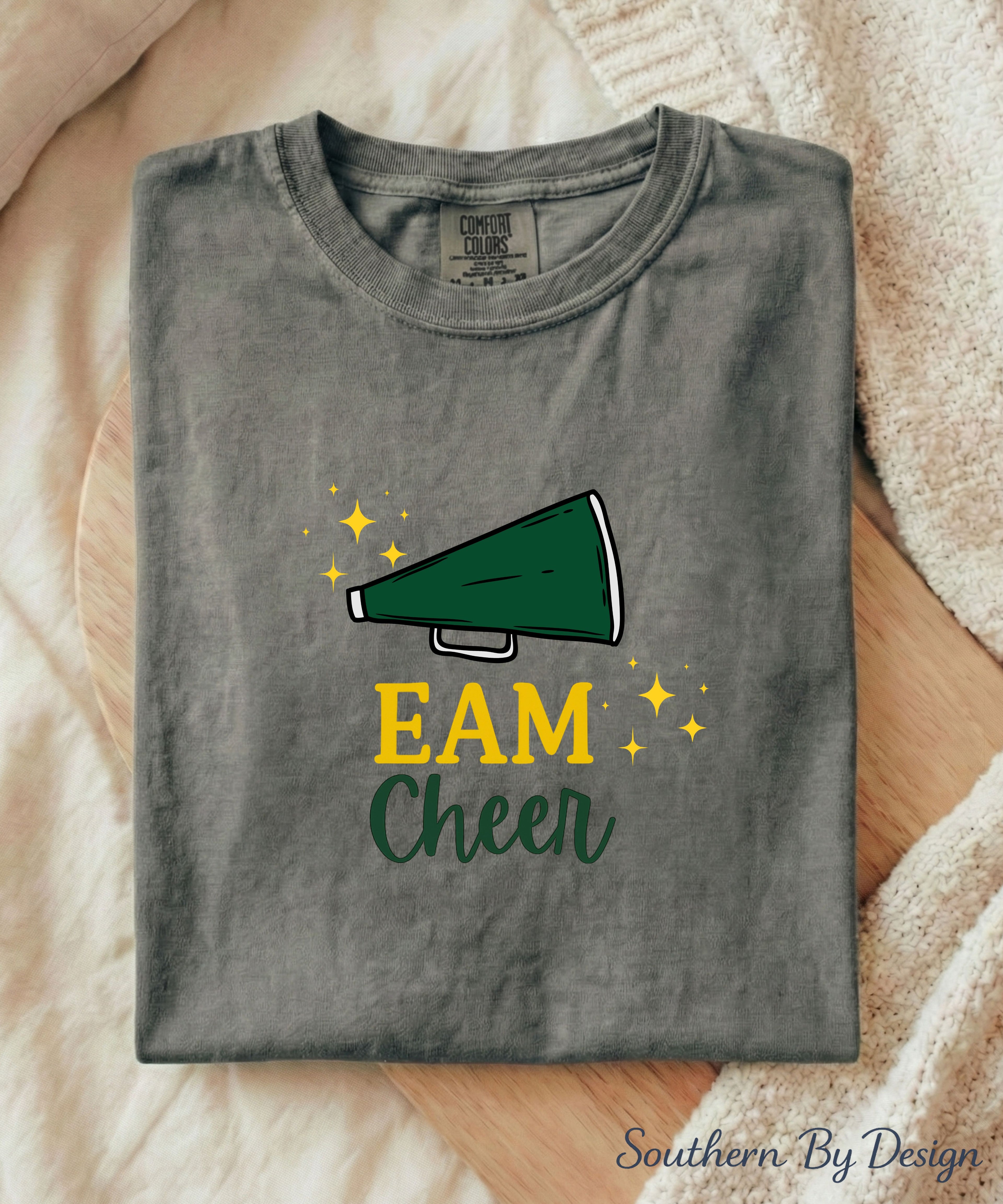 EAM Cheer Spirit Tee & PNG Download