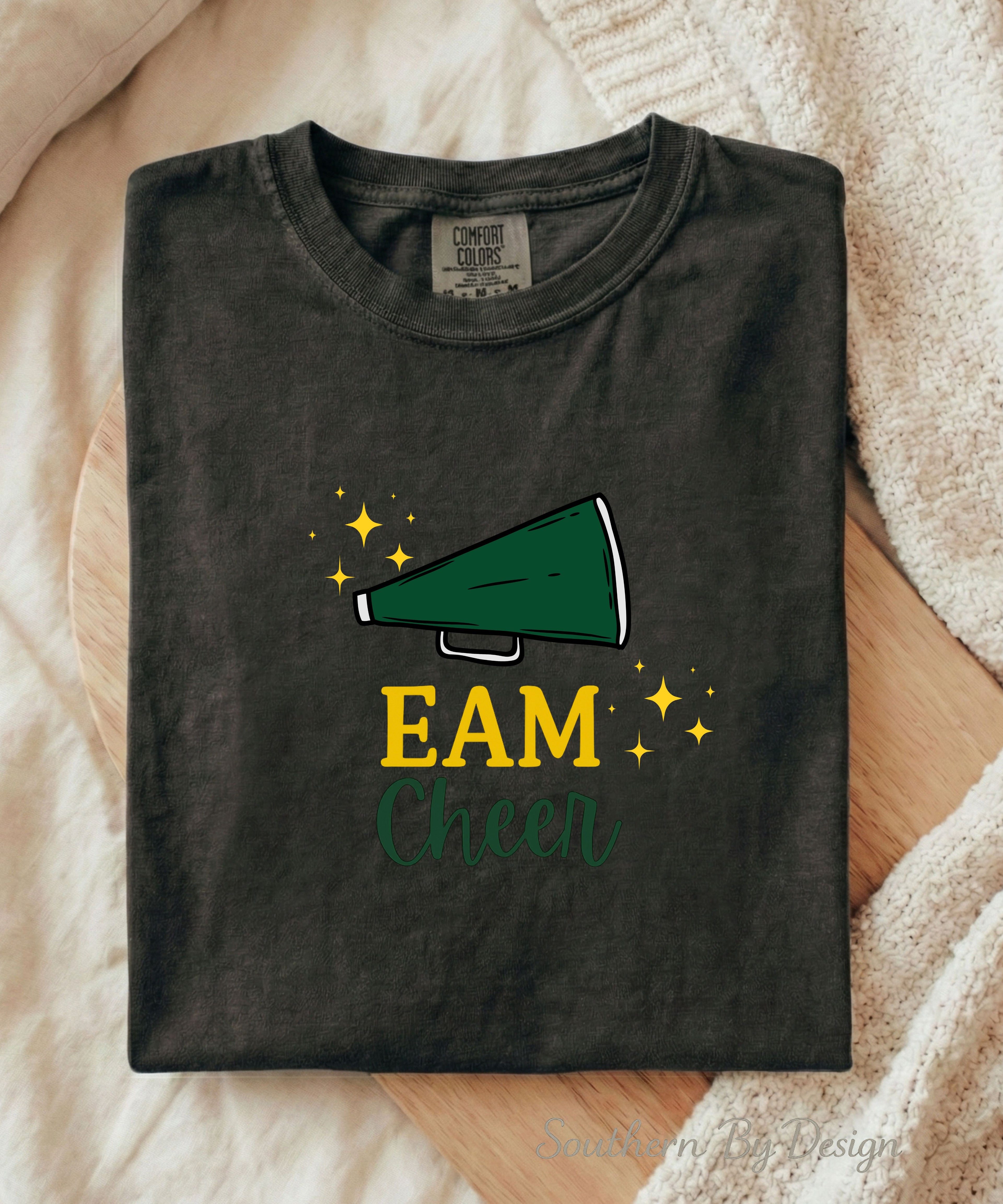 EAM Cheer Spirit Tee & PNG Download