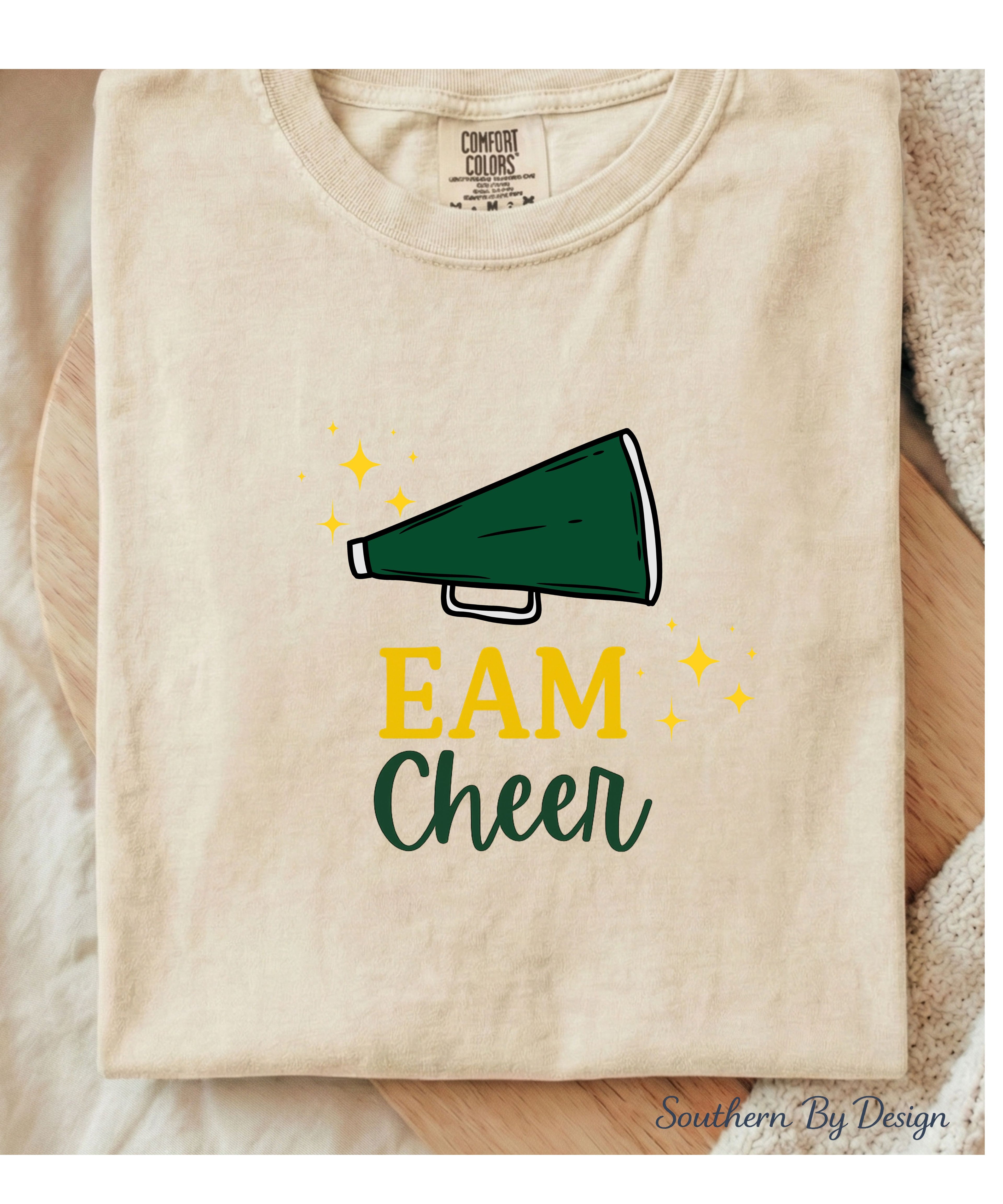 EAM Cheer Spirit Tee & PNG Download