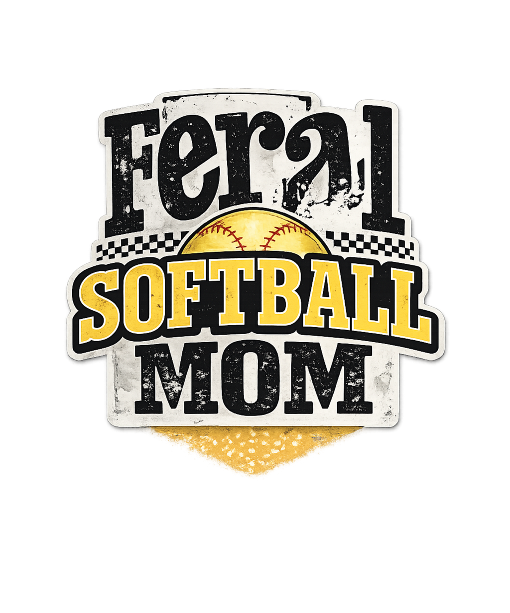 Feral Softball Mom Tee