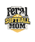 Feral Softball Mom Tee
