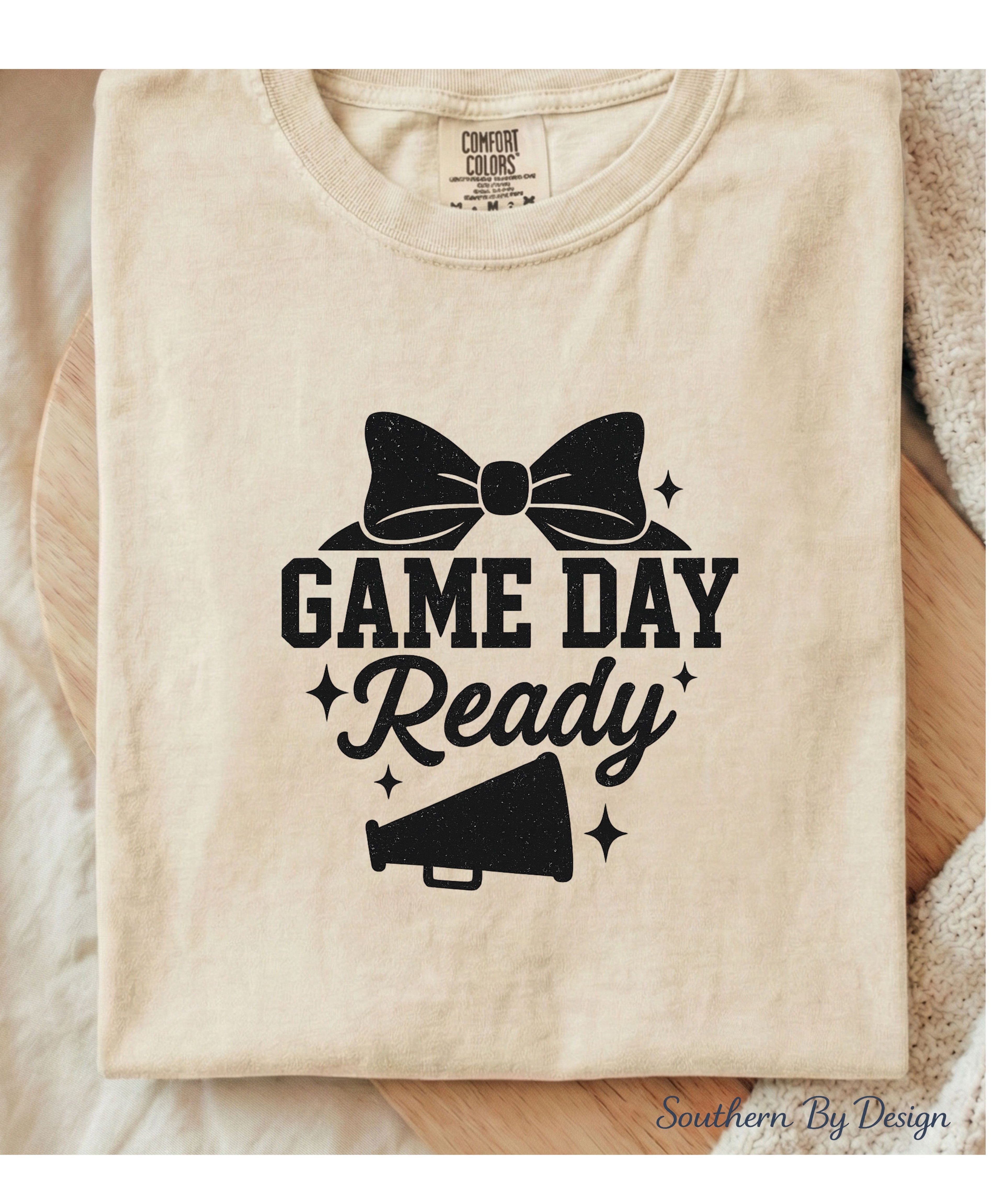 Game Day Ready Cheer Shirt & PNG Download