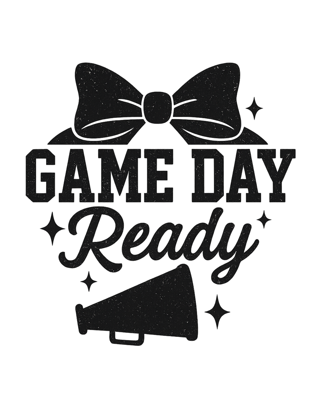 Game Day Ready Cheer Shirt & PNG Download