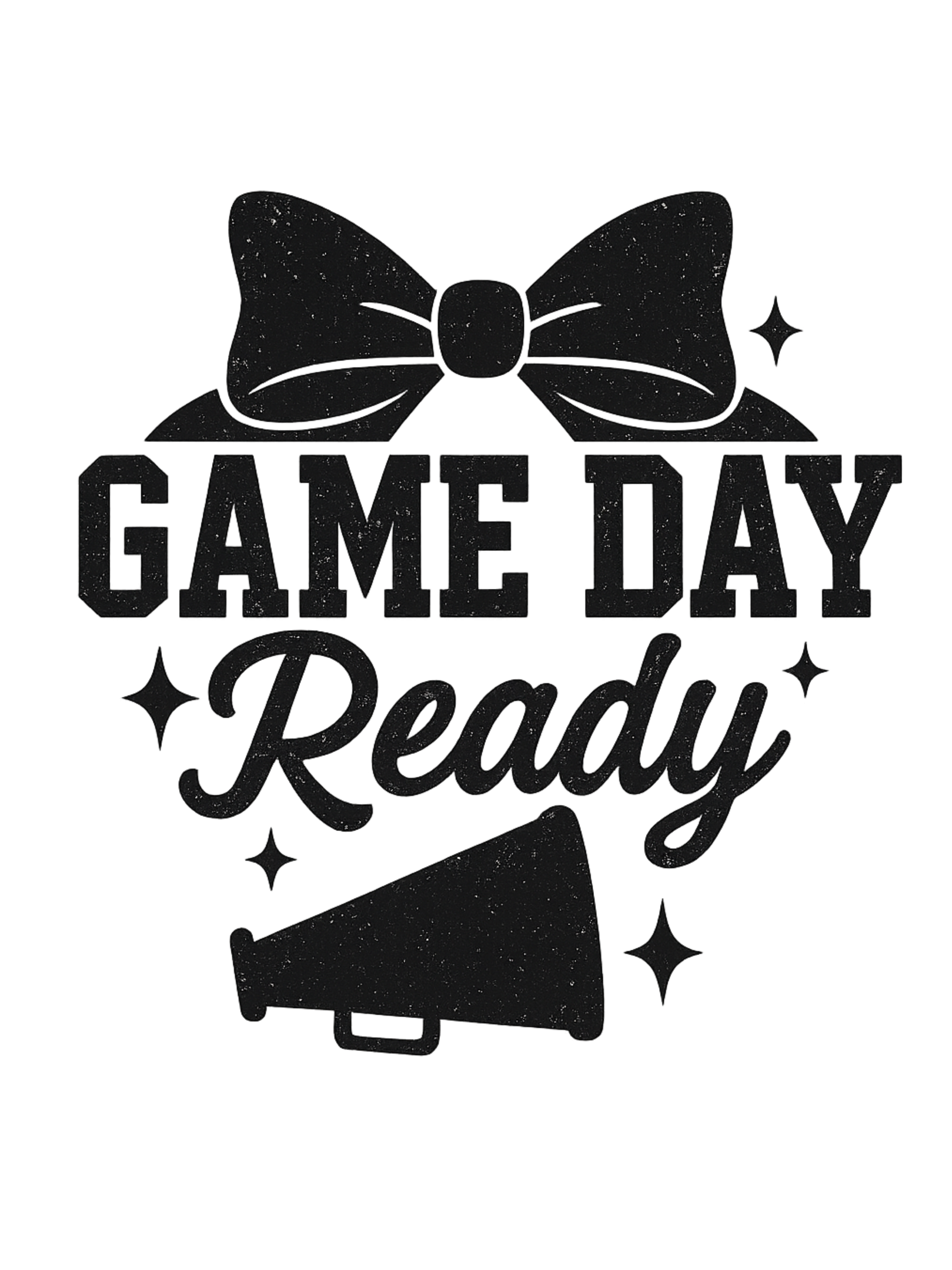 Game Day Ready Cheer Shirt & PNG Download