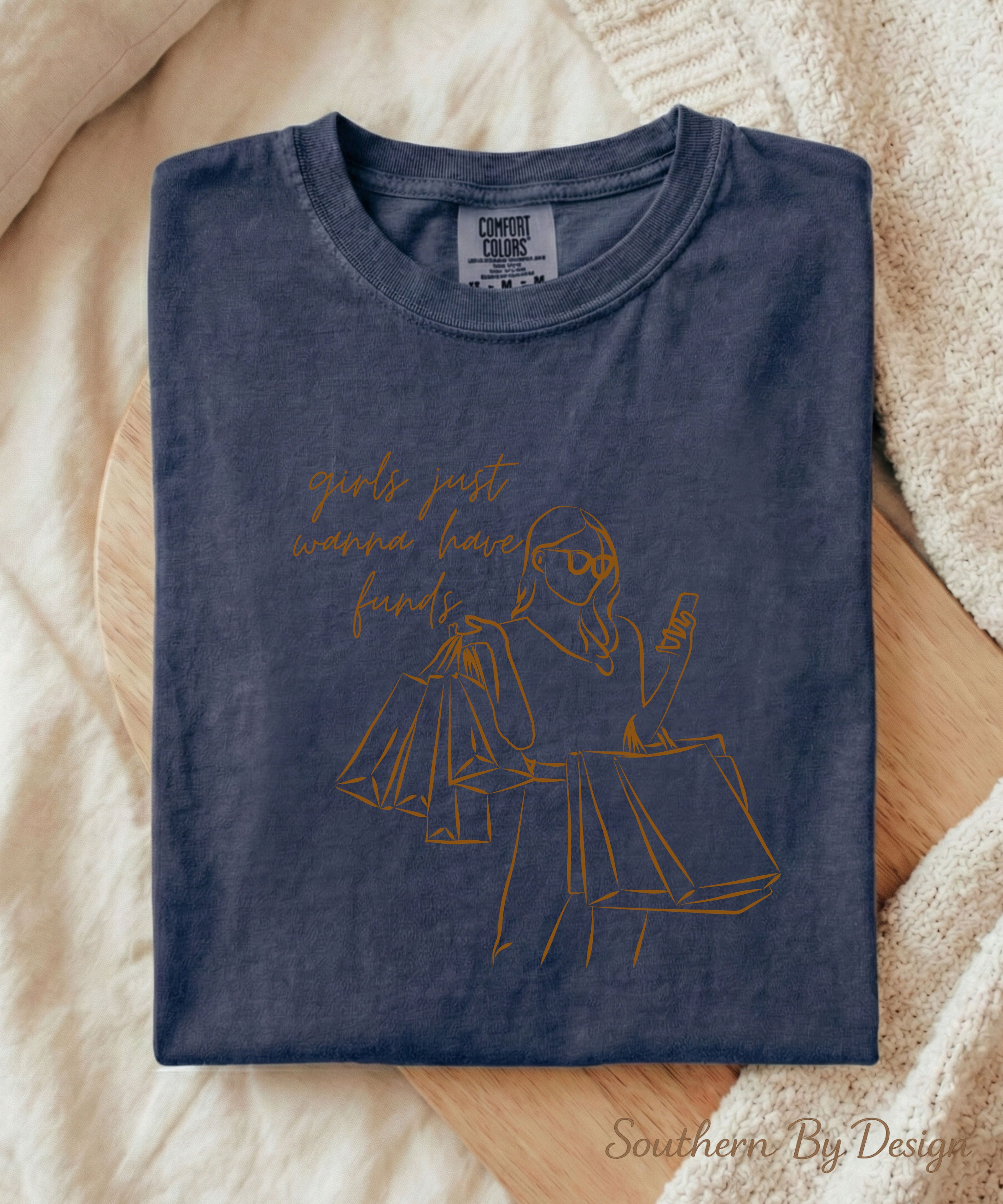 Girls Just Wanna Have Funds Tee & PNG Download