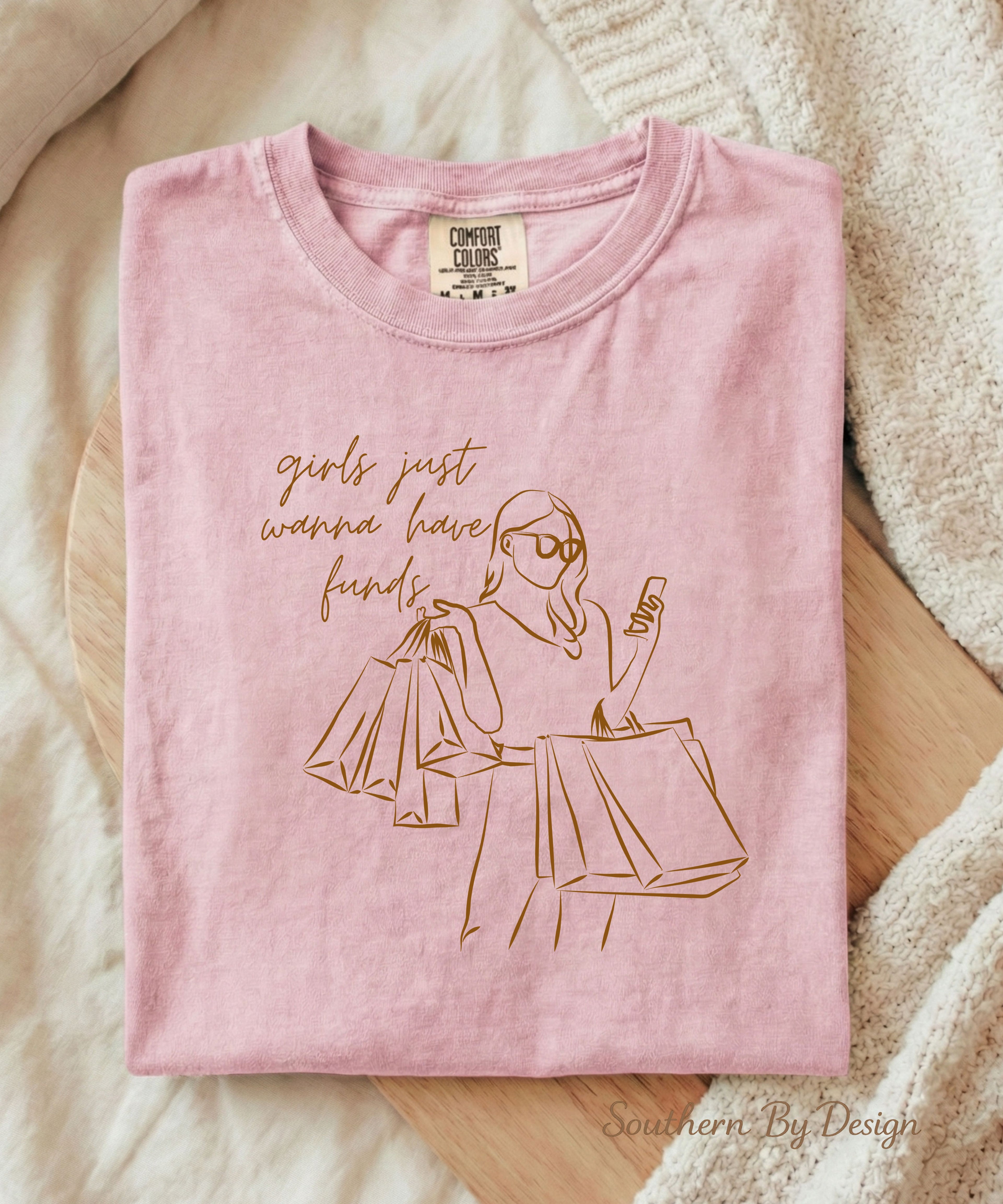 Girls Just Wanna Have Funds Tee & PNG Download