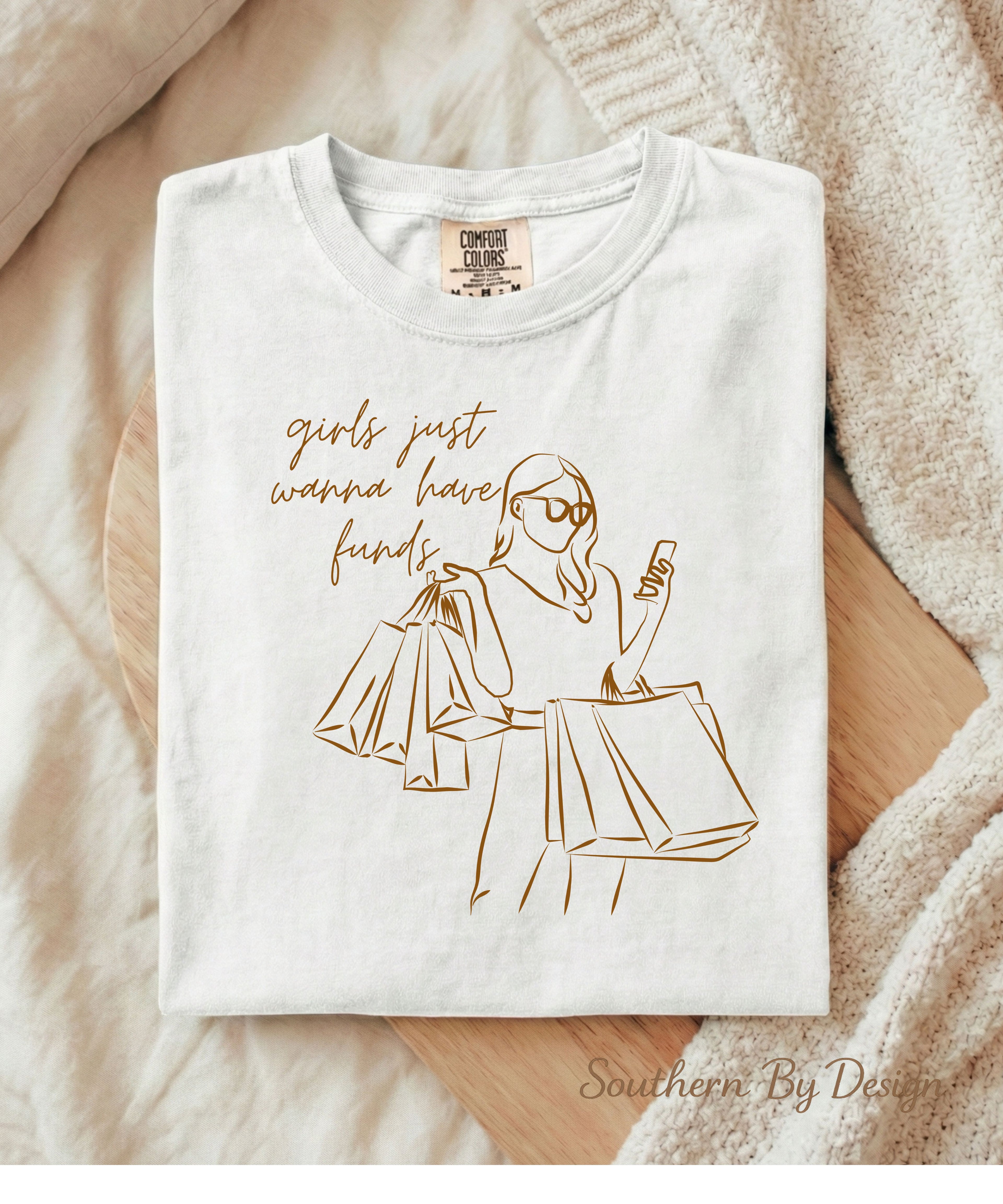 Girls Just Wanna Have Funds Tee & PNG Download