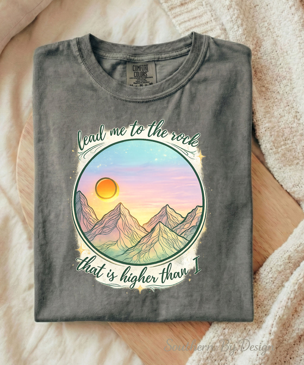 Lead Me to the Rock Tee & PNG Download