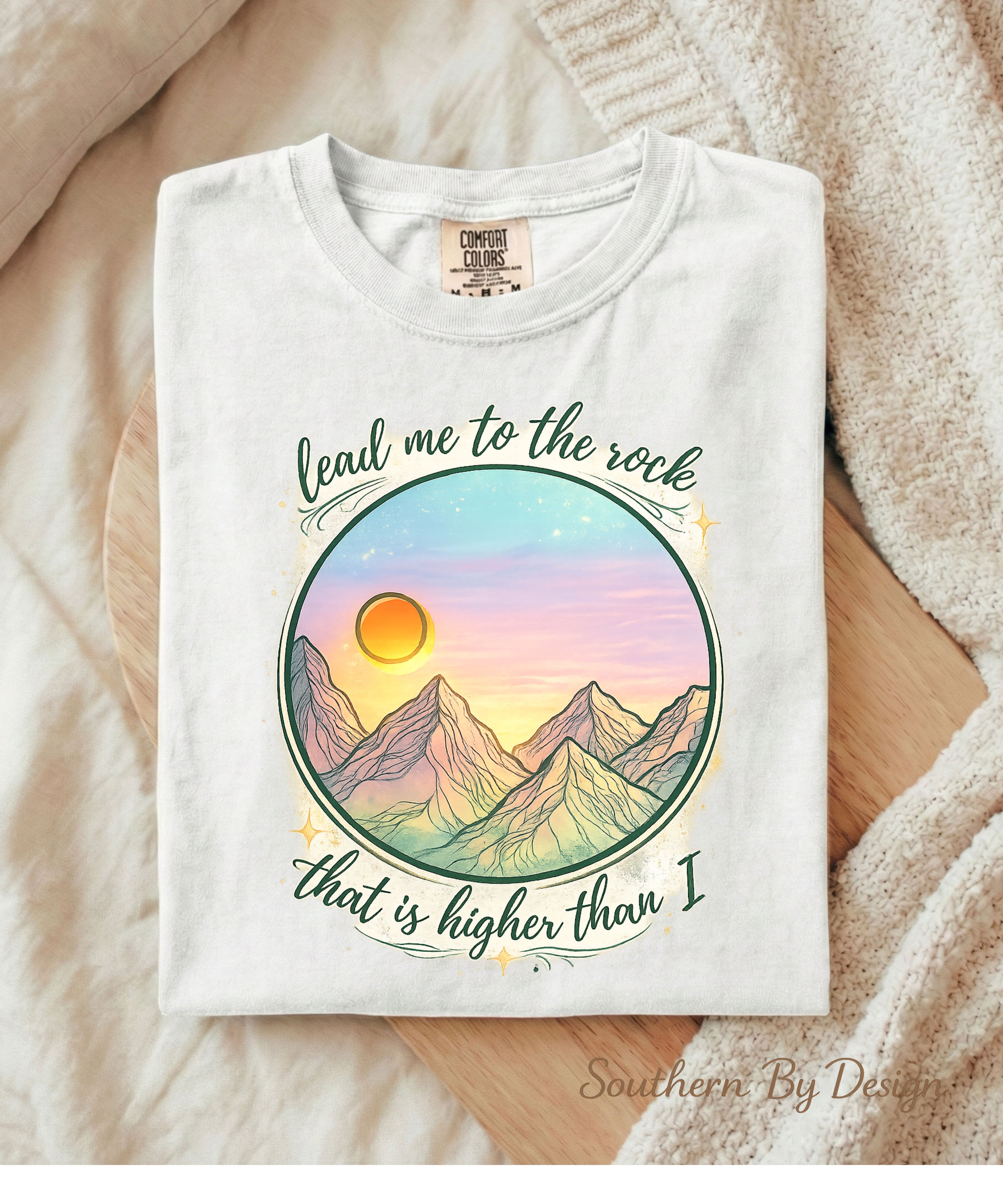Lead Me to the Rock Tee & PNG Download
