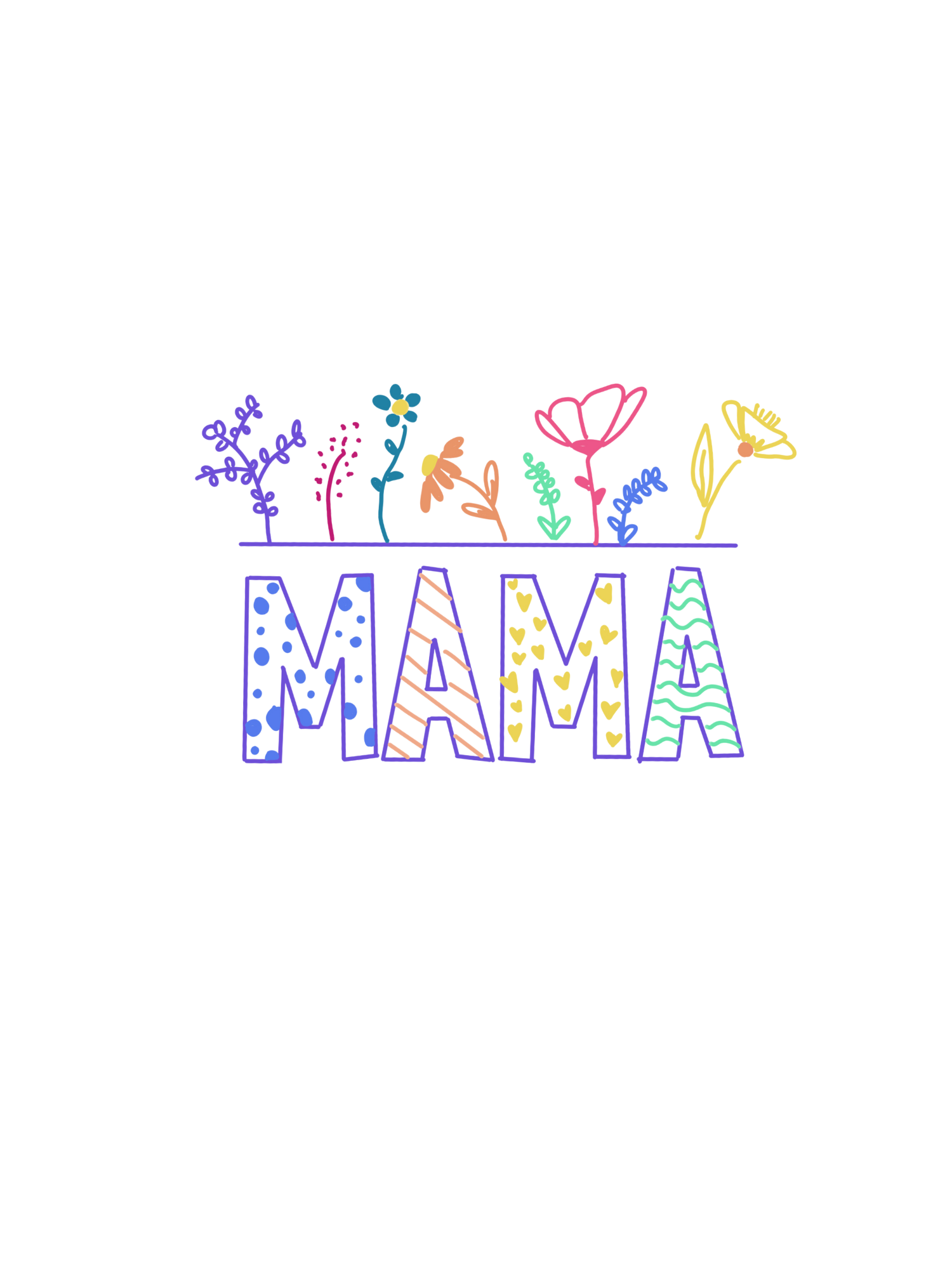 Floral Mama Tee
