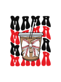 Mama Baseball Coffee Tee
