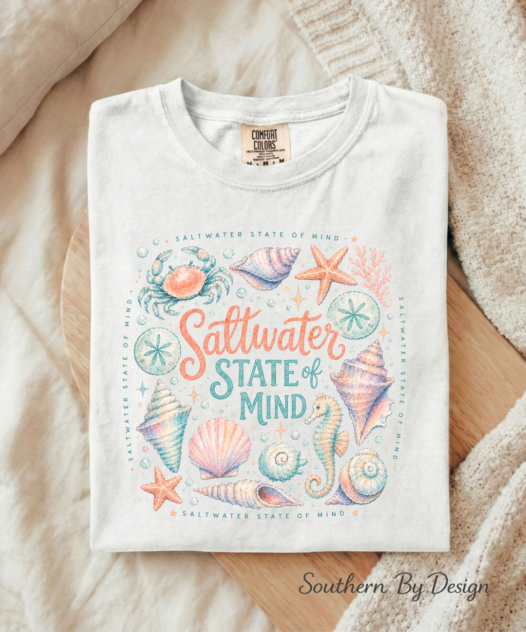 Saltwater State of Mind Tee
