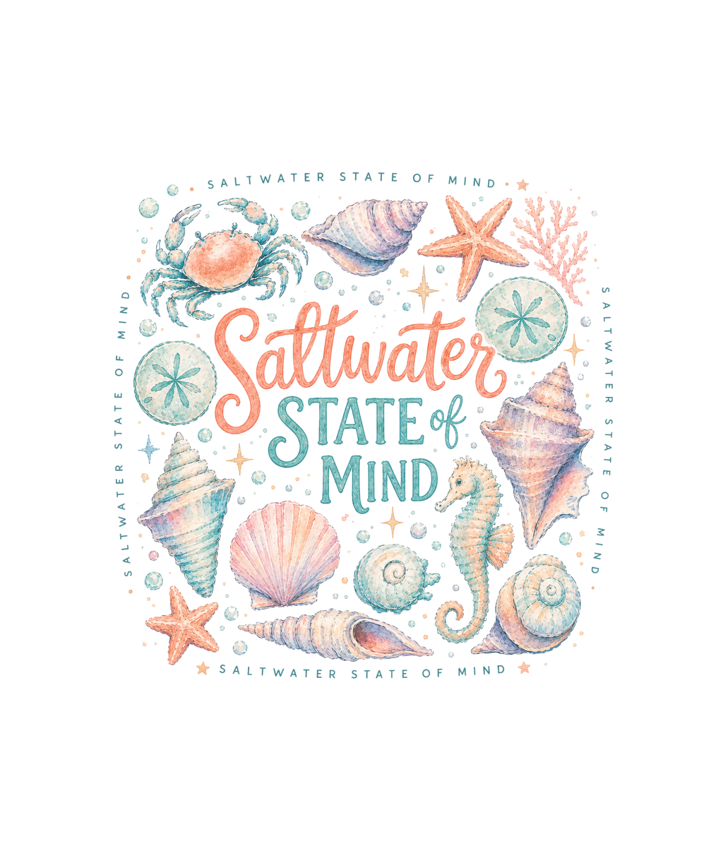 Saltwater State of Mind Tee