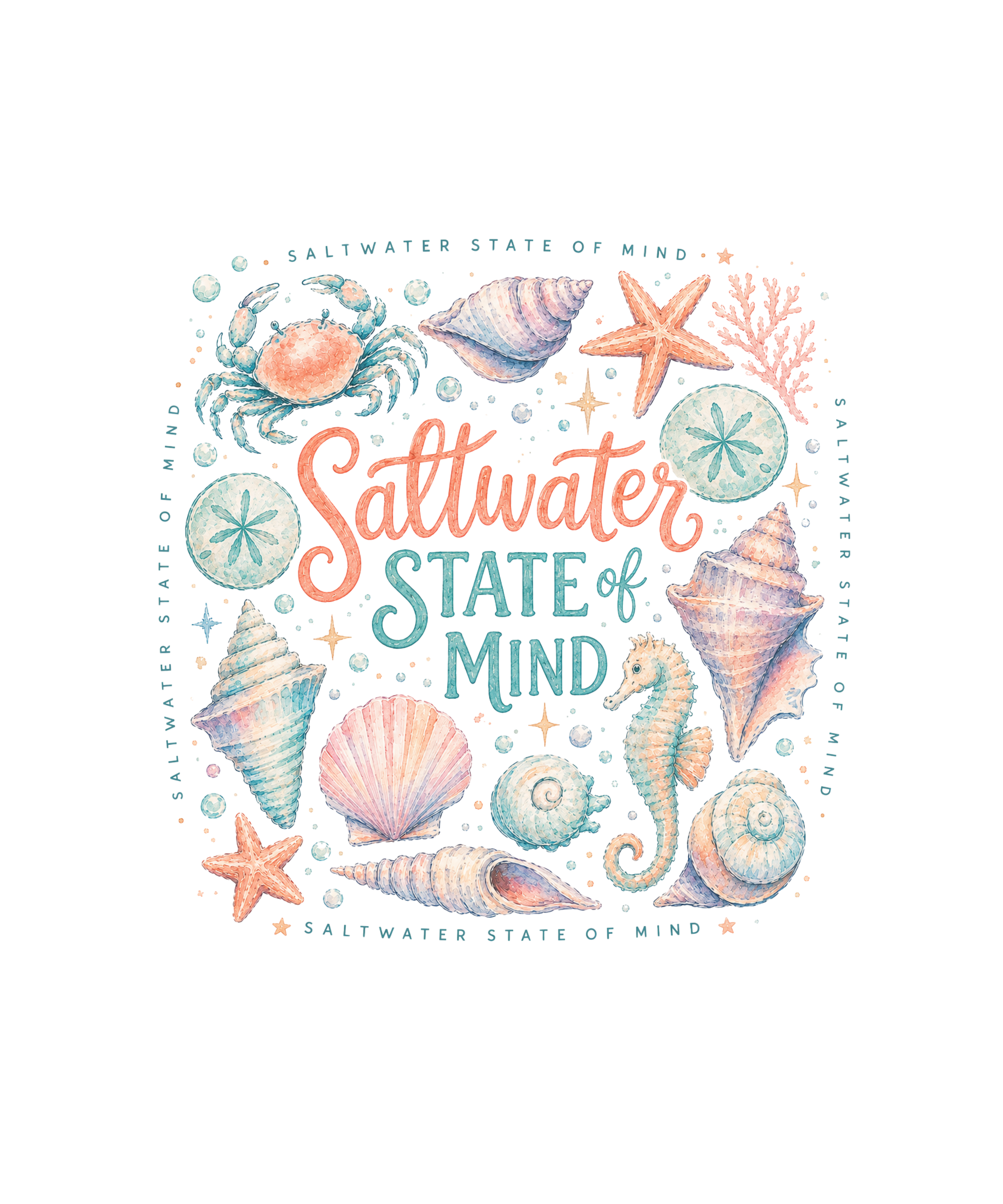 Saltwater State of Mind Tee
