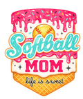 Softball Mom Life Is Sweet Tee