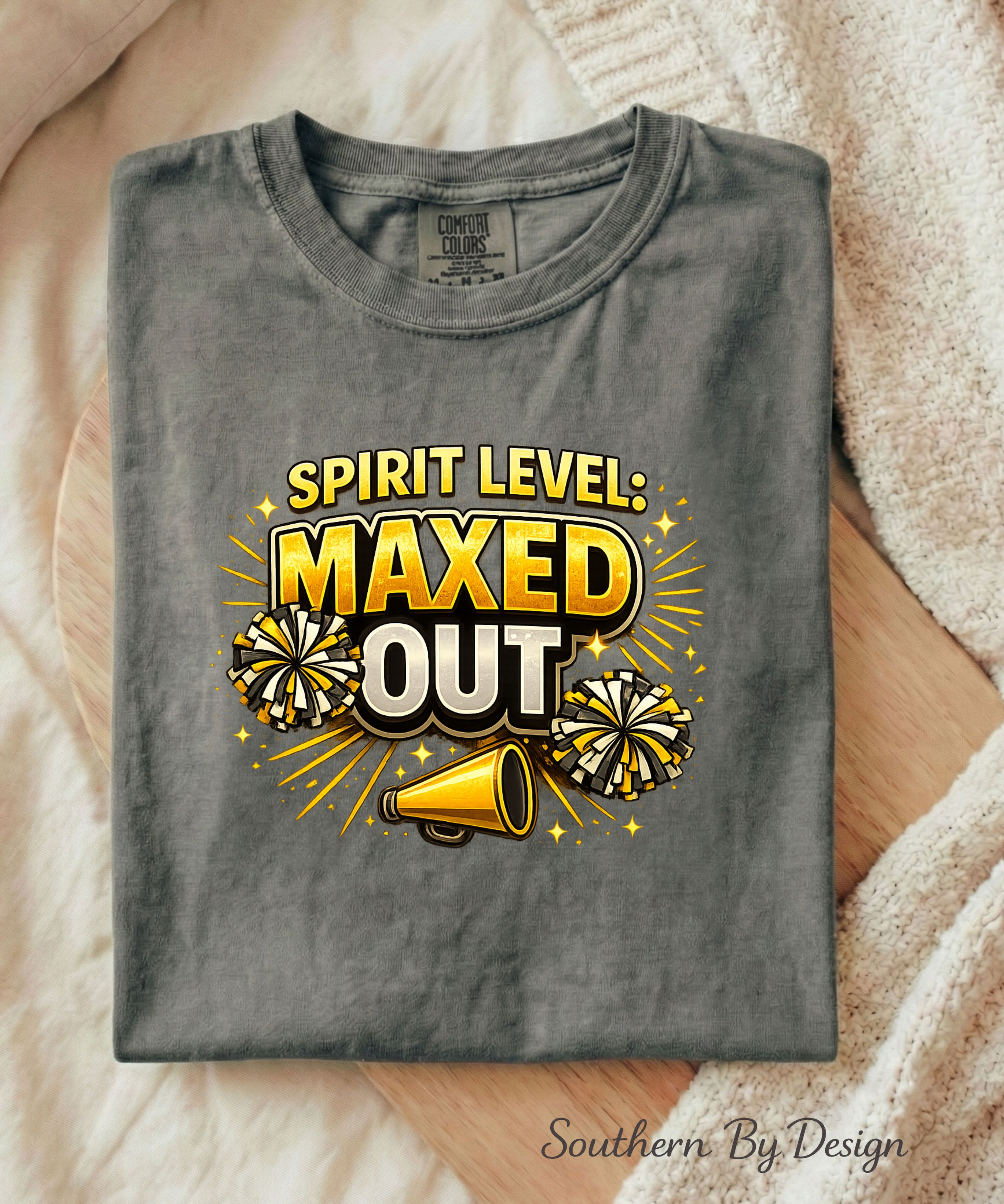 Spirit Level Maxed Out Cheer Shirt