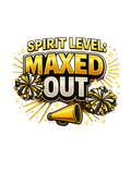 Spirit Level Maxed Out Cheer Shirt