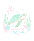 Good Vibes Turtle Vacation Tee