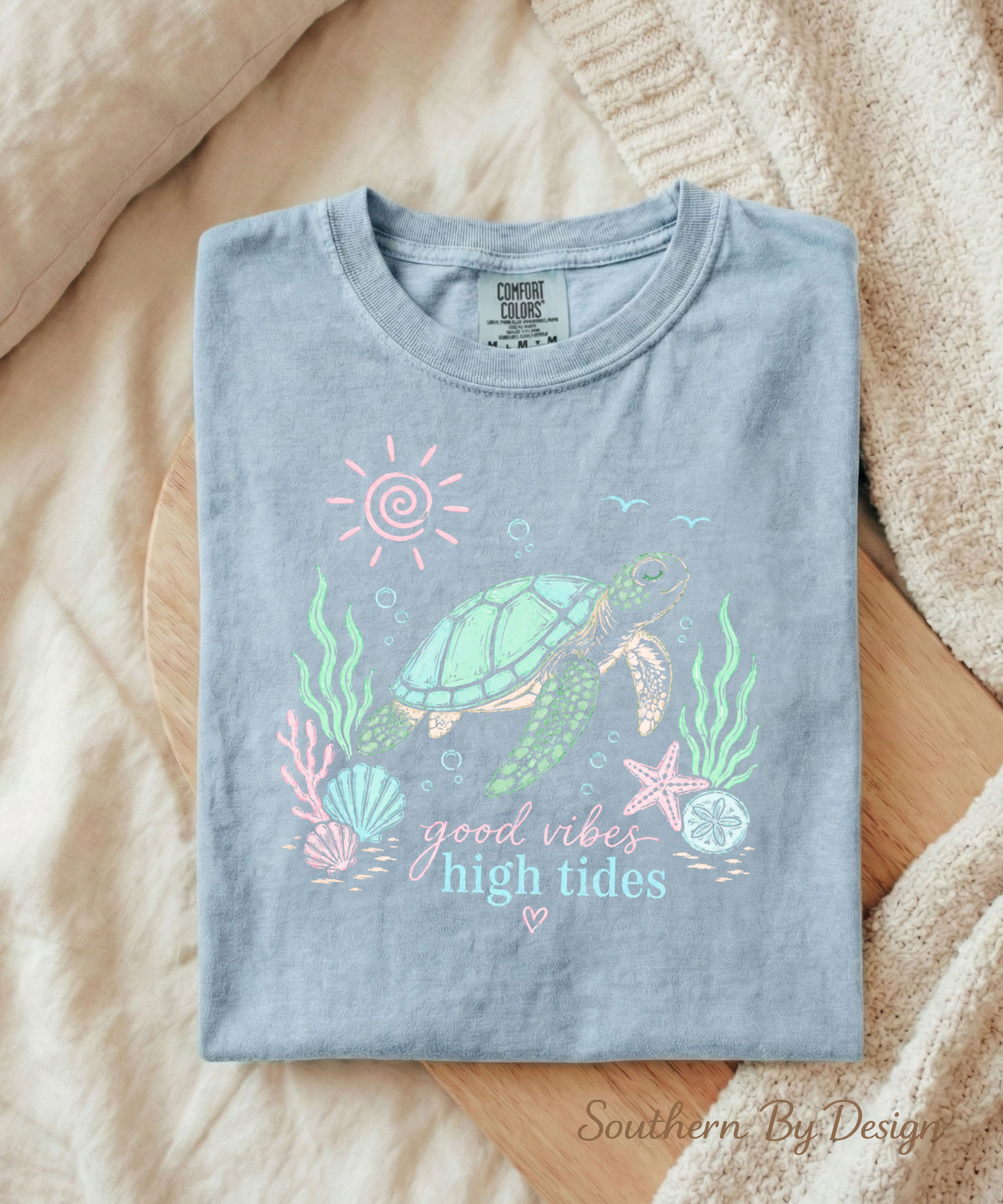 Good Vibes Turtle Vacation Tee