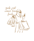 Girls Just Wanna Have Funds Tee & PNG Download